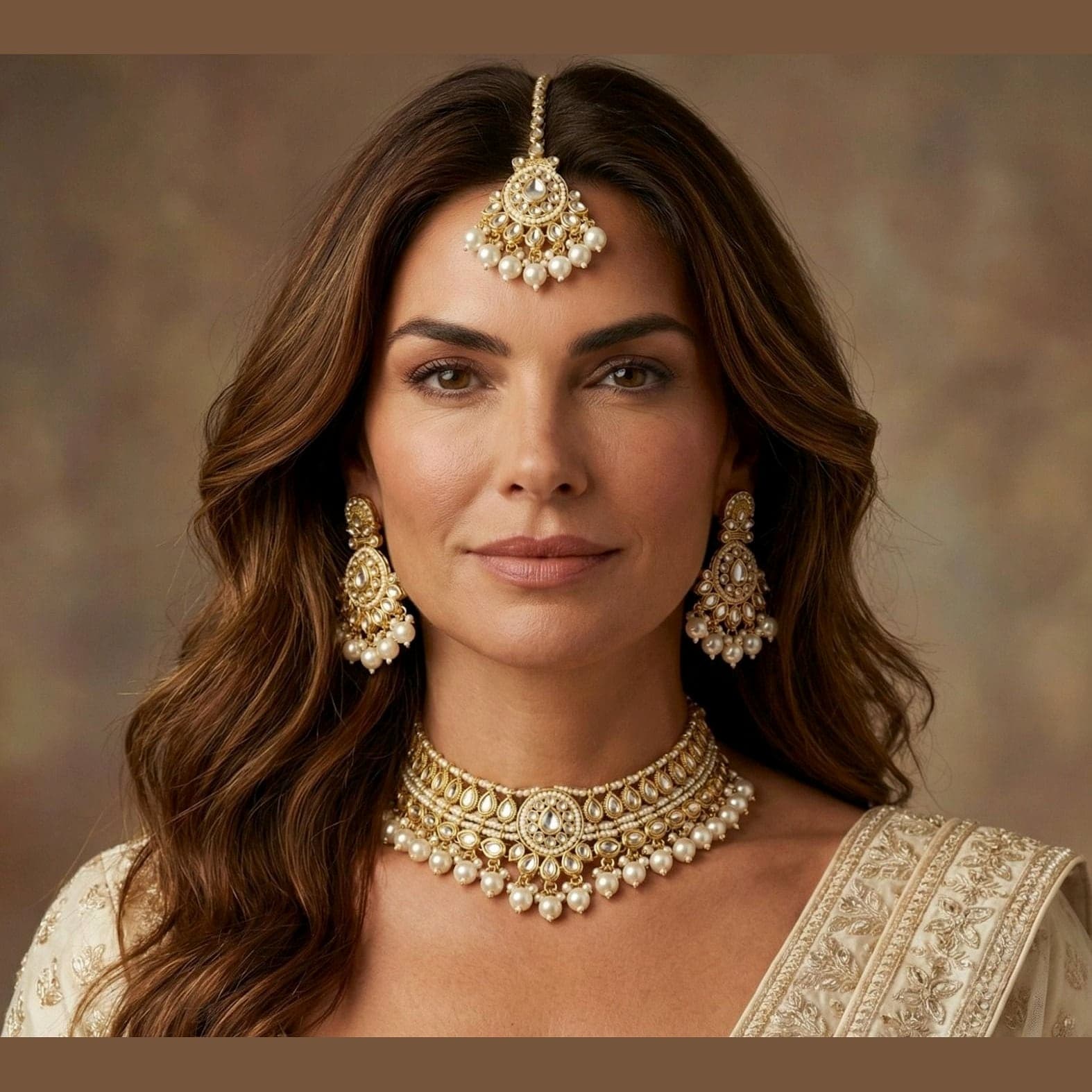 500Count SEHR Necklace Set with 2 Earrings
