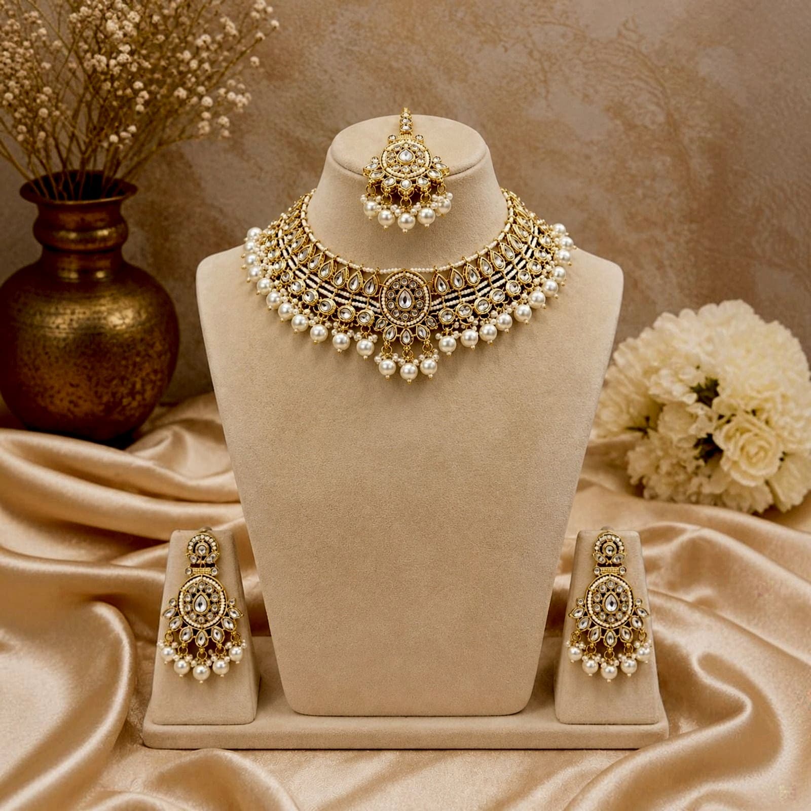 500Count SEHR Necklace Set with 2 Earrings alternate