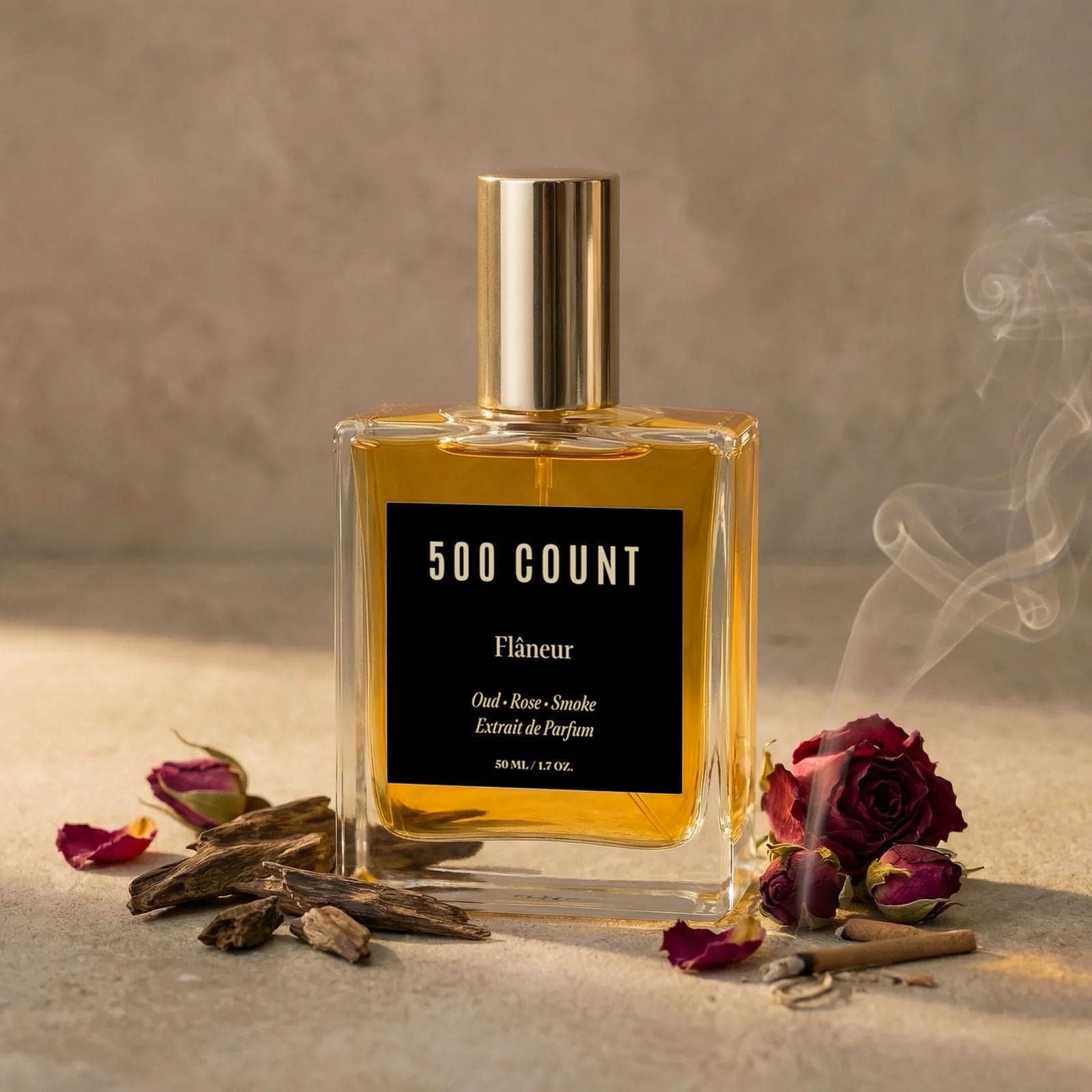 500Count FLÂNEUR Long Lasting Unisex Perfume (50 mL) — Inspired by: Louis Vuitton Ombre Nomade