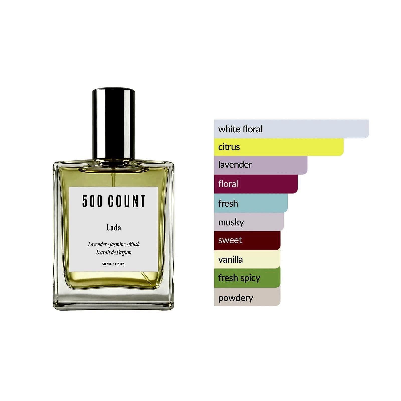 500Count LADA Long Lasting Women Perfume (50 mL) — Inspired by: YSL Libre — view 3