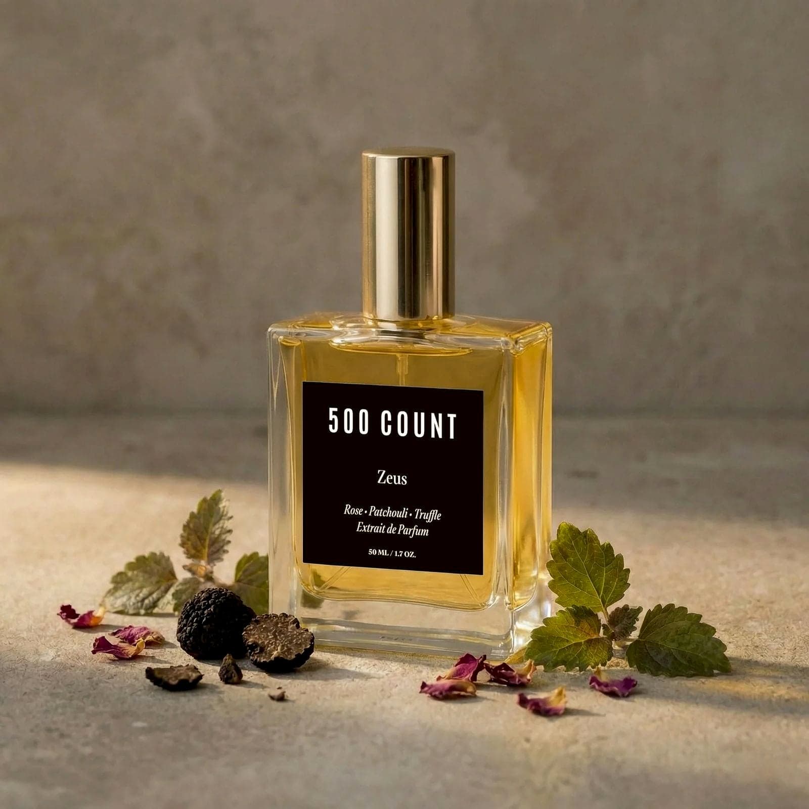 500Count ZEUS Long Lasting Unisex Perfume (50 mL) — Inspired by: Tom Ford Noir de Noir