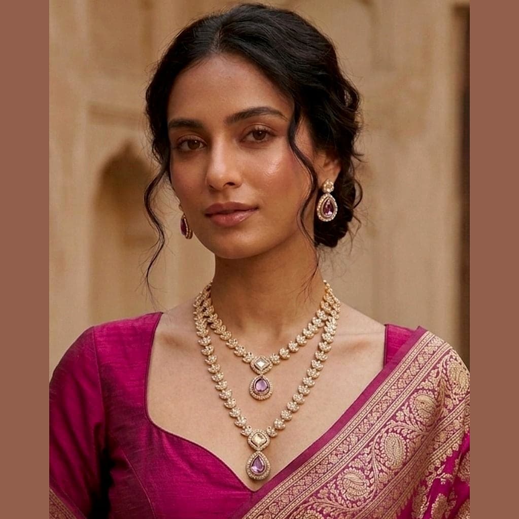 500Count IZZA Necklace Set with 2 Earrings
