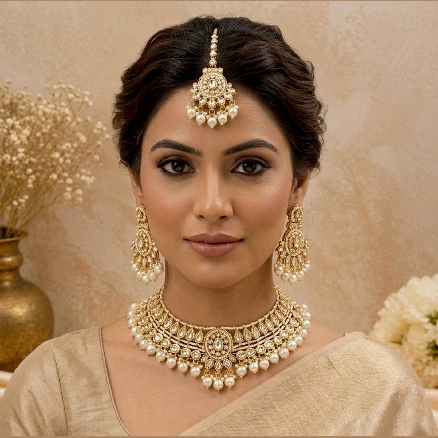 500Count SEHR Necklace Set with 2 Earrings — view 3