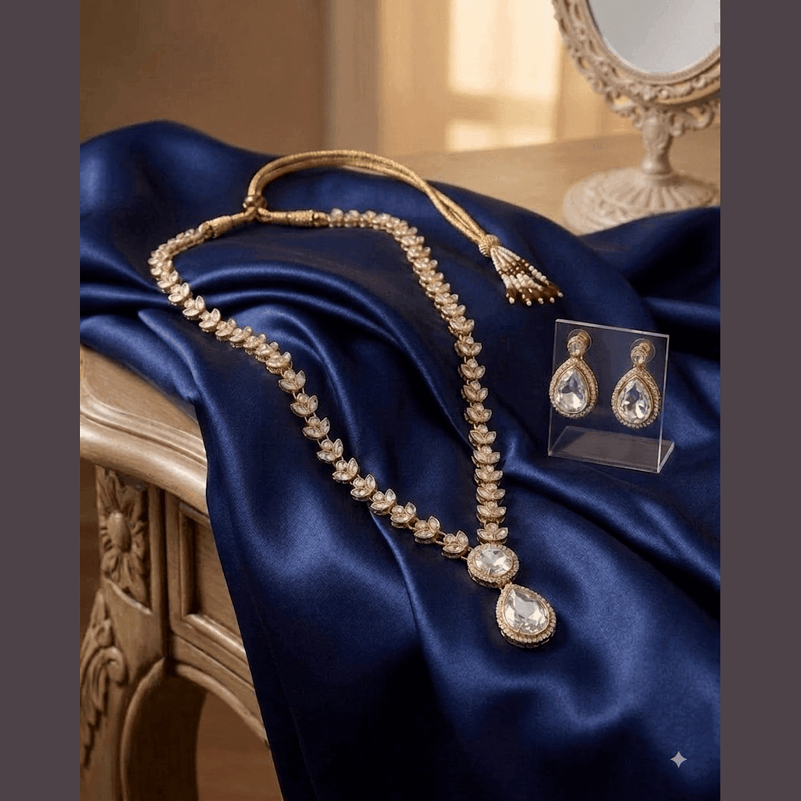 500Count ZOYA Necklace Set with 2 Earrings — view 4
