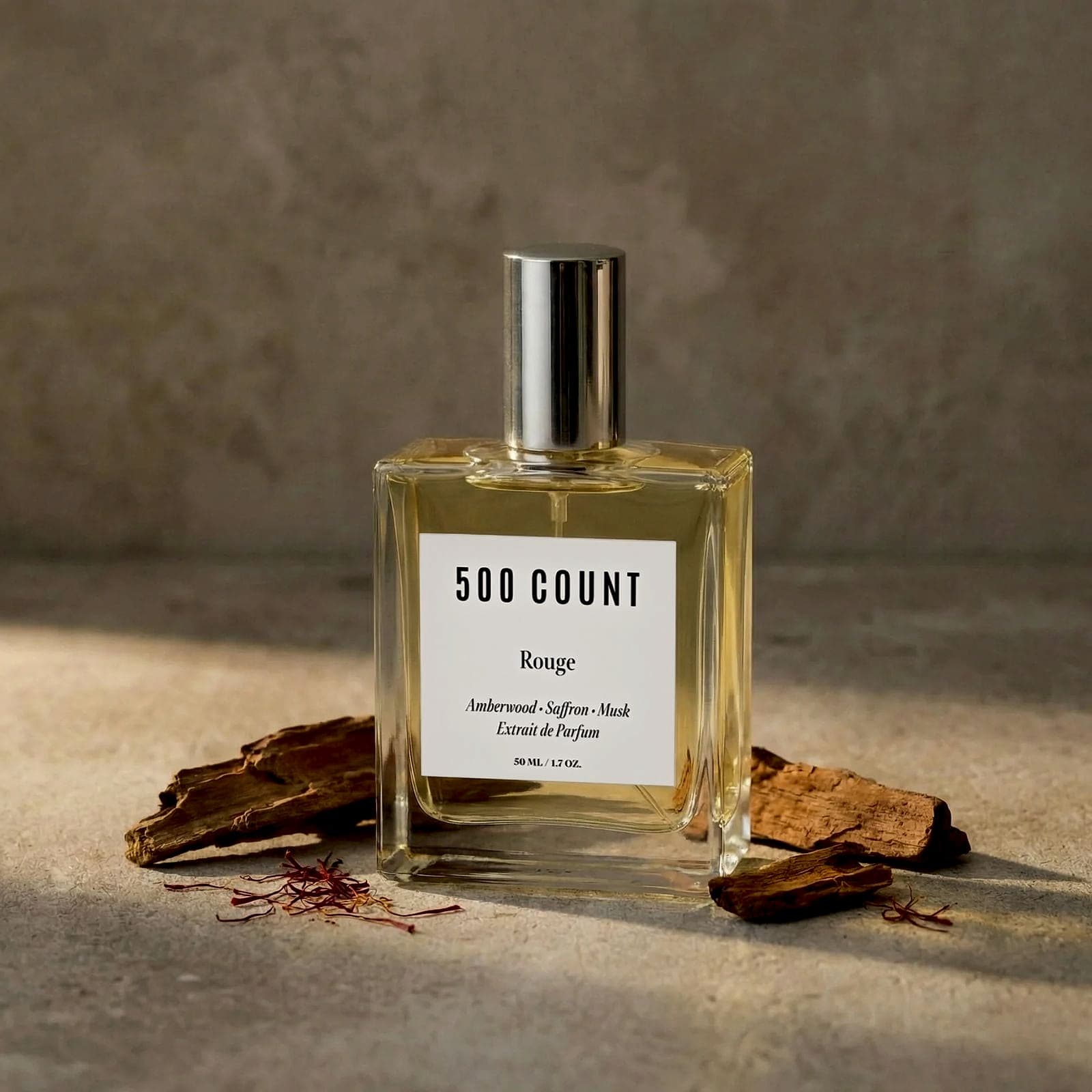 500Count ROUGE Long Lasting Unisex Perfume (50 mL) — Inspired by: Baccarat Rouge